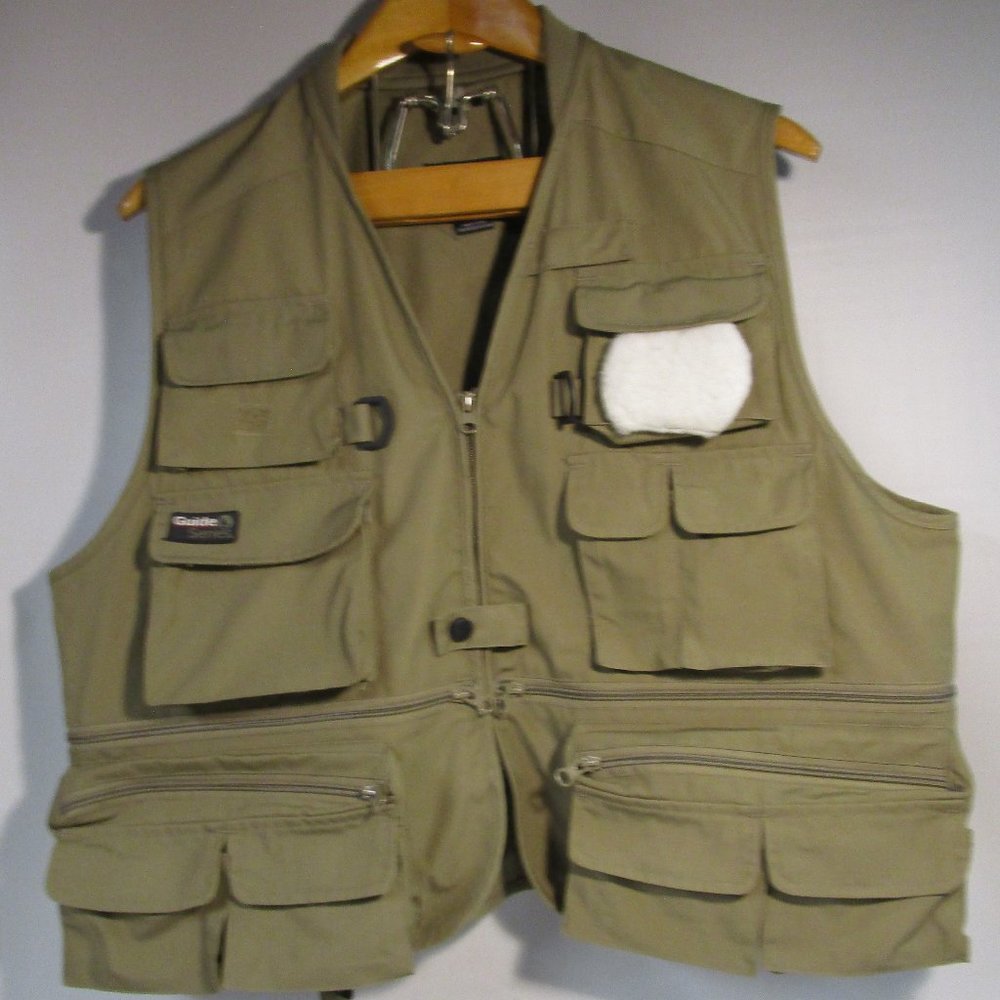 Gander Mountain Guide Series Fishing Vest Size Large